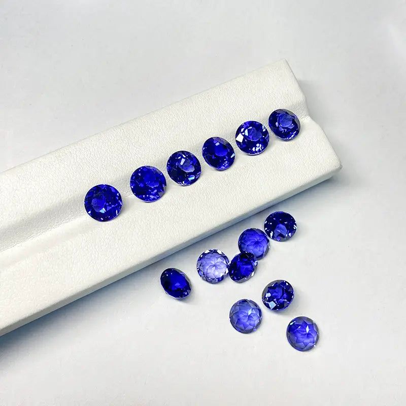 5A Lab Grown Sapphire Round