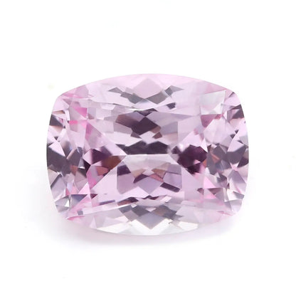 Flame Melted Morgan Pink Sapphire Square Synthetic