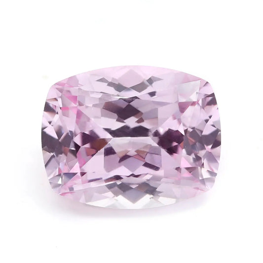 Flame Melted Morgan Pink Sapphire Square Synthetic