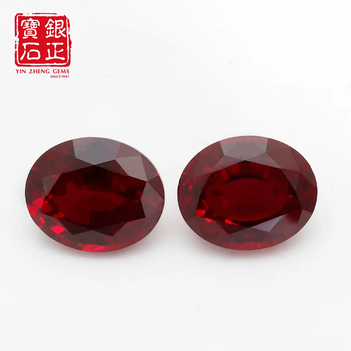 Flame Melted Oval Shape Mozambique Ruby