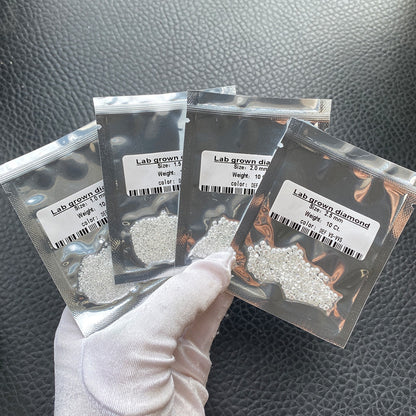 YinZheng HTHP Lab Diamond Round DEF Color VVS-VS Small Size Diamonds 0.8-3.0mm 1ct/Pack Loose Lab Grown Diamond Wholesales