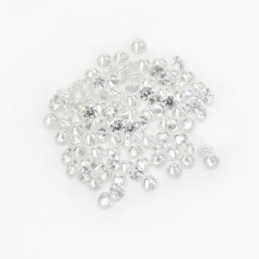 YinZheng HTHP Lab Diamond Round DEF Color VVS-VS Small Size Diamonds 0.8-3.0mm 1ct/Pack Loose Lab Grown Diamond Wholesales