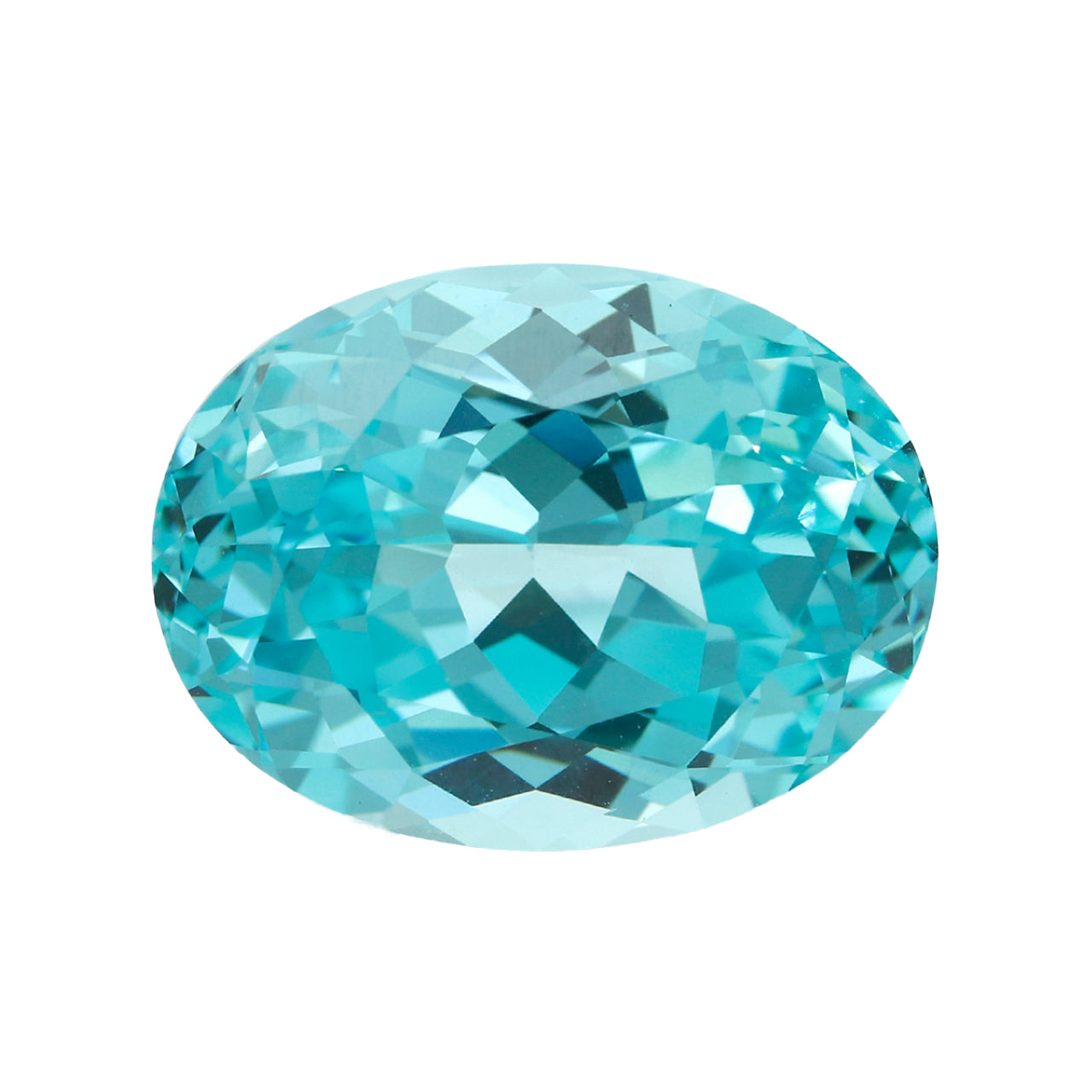 5A Lab Grown Paraiba Oval Shape