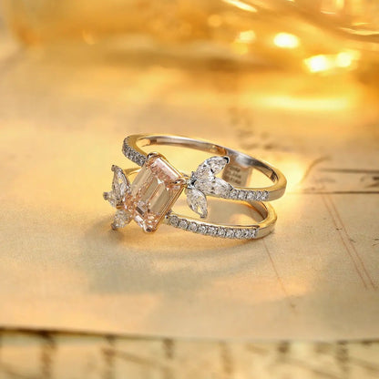 PT950+18K Gold 1.56ct Lab Grown Diamond Ring