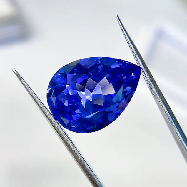 17 Kinds Precision Cut Colored Gemstones | Pear Shape Gemstone Series