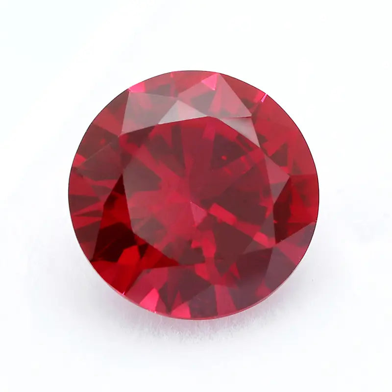3A+ Precision Cut Flame Fusion Synthetic Ruby | Combined Shape Gemstone