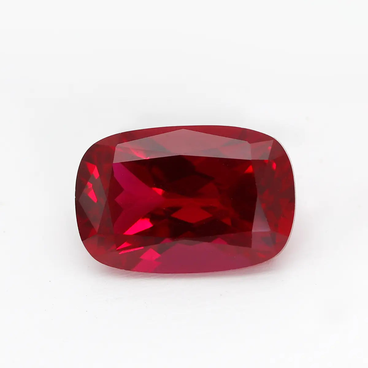 3A+ Precision Cut Flame Fusion Synthetic Ruby | Combined Shape Gemstone