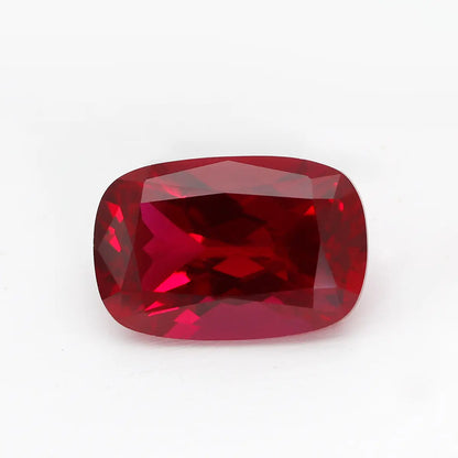 3A+ Precision Cut Flame Fusion Synthetic Ruby | Combined Shape Gemstone