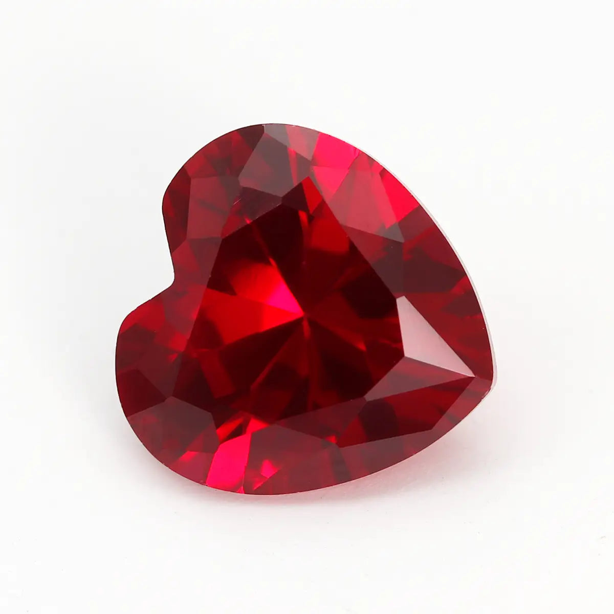 3A+ Precision Cut Flame Fusion Synthetic Ruby | Combined Shape Gemstone