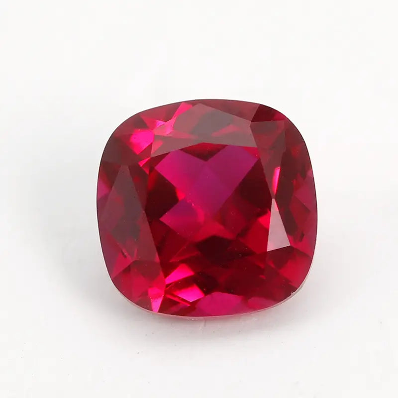 3A+ Precision Cut Flame Fusion Synthetic Ruby | Combined Shape Gemstone