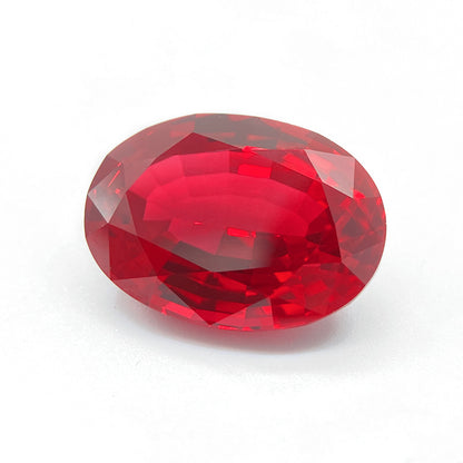 3A+ Precision Cut Flame Fusion Synthetic Ruby | Combined Shape Gemstone