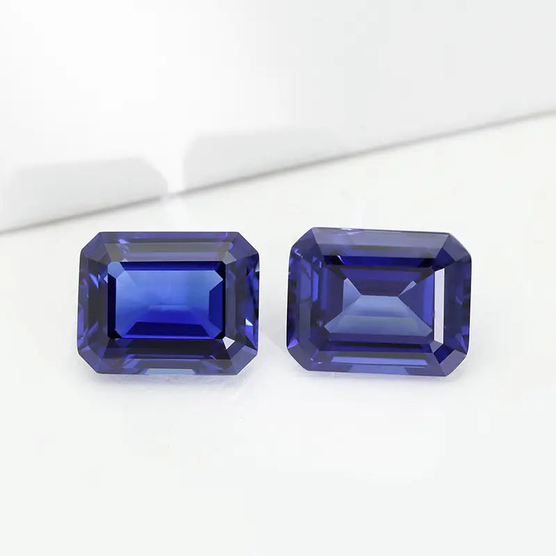 5A Lab Grown Sapphire Emerald Cut