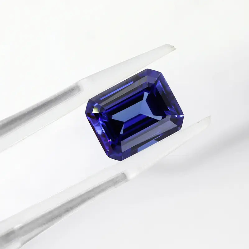 5A Lab Grown Sapphire Emerald Cut