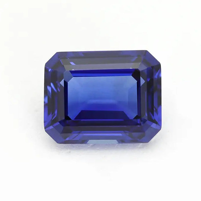 5A Lab Grown Sapphire Emerald Cut