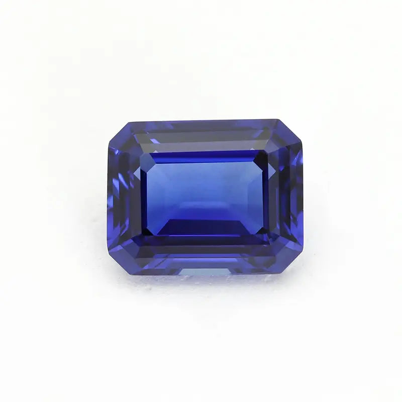 3A+ Precision Cut Flame Fusion Synthetic Royal Sapphire | Combined Shape Gemstone