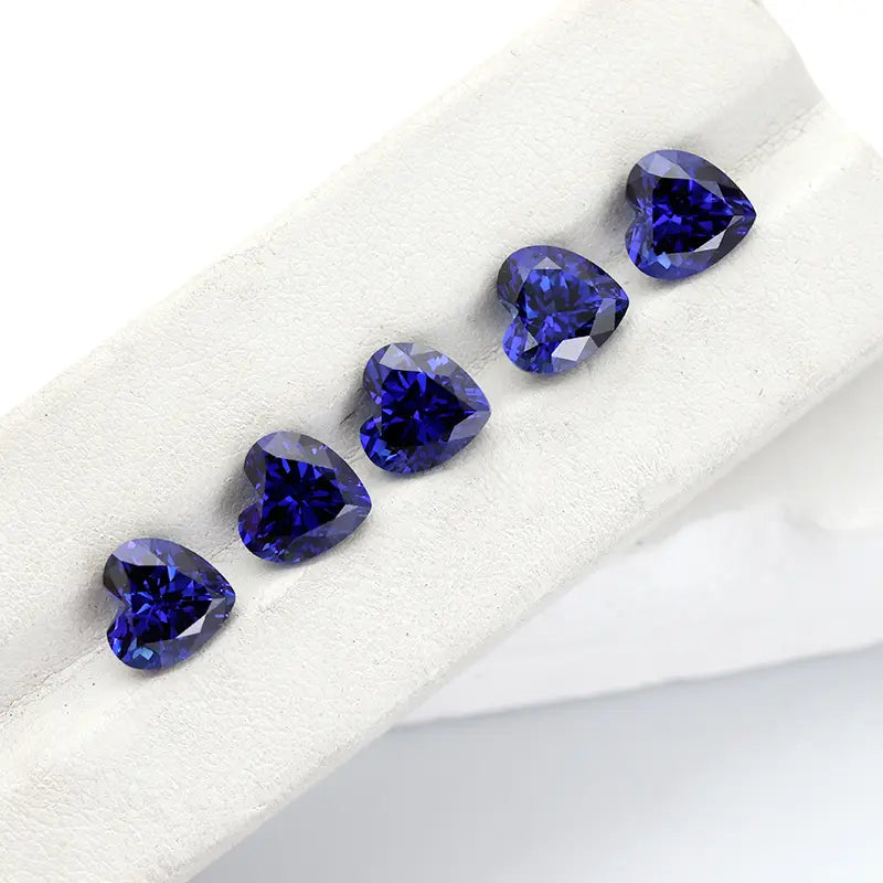 Czochralski Cultivate Sapphire Heart Shape