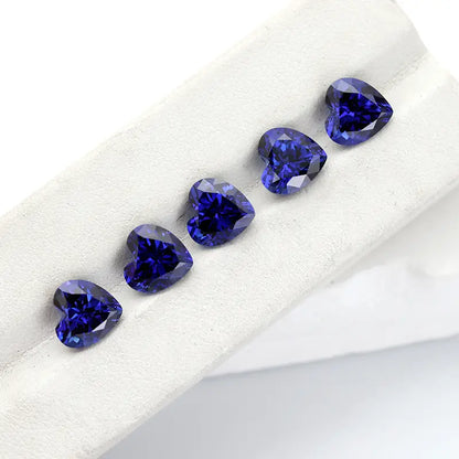 Czochralski Cultivate Sapphire Heart Shape