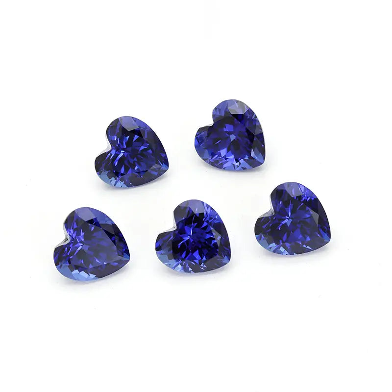 Czochralski Cultivate Sapphire Heart Shape