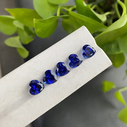 Czochralski Cultivate Sapphire Heart Shape