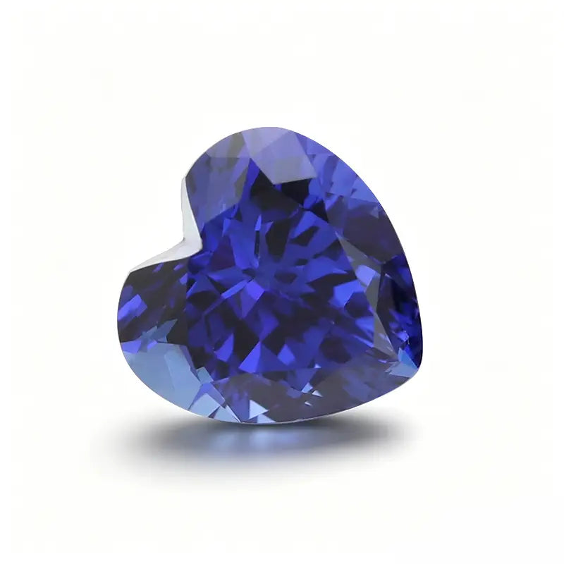 3A+ Precision Cut Flame Fusion Synthetic Royal Sapphire | Combined Shape Gemstone