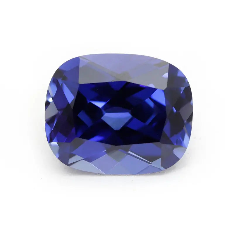 3A+ Precision Cut Flame Fusion Synthetic Royal Sapphire | Combined Shape Gemstone