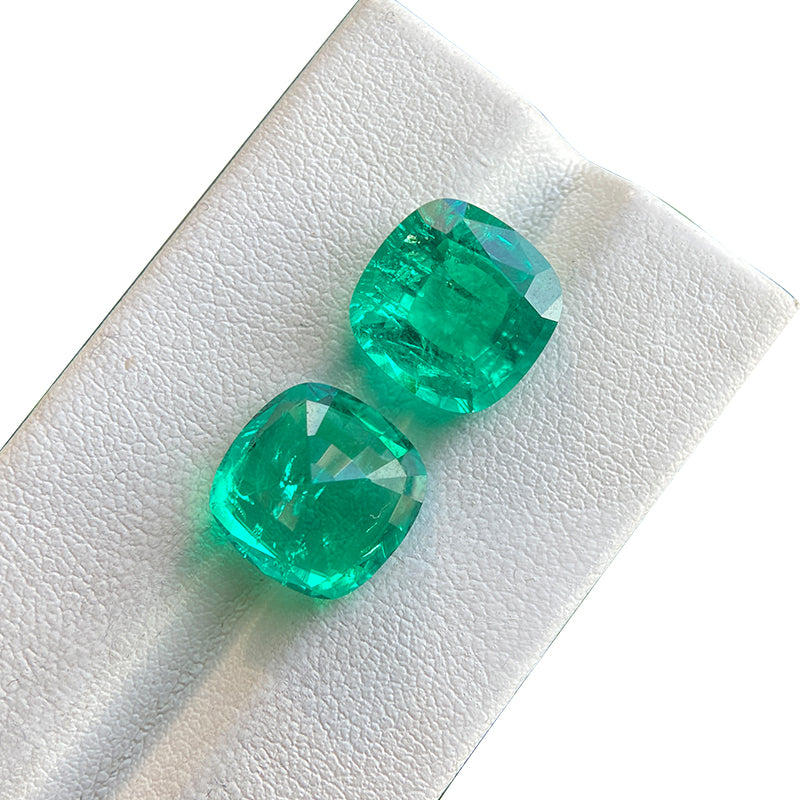 5A Lab Grown Cultured Colombian Emerald | Combined Shape Link