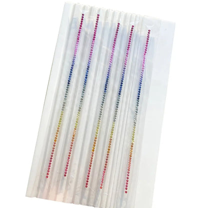 Nano Rainbow Corundum Strip | Tennis Bracelet Accessories