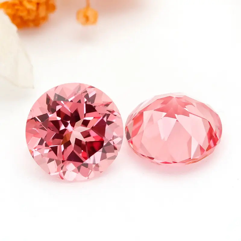 5A Czochralski Lab Grown Papalacha Sapphire | Combined Shape Gemstone