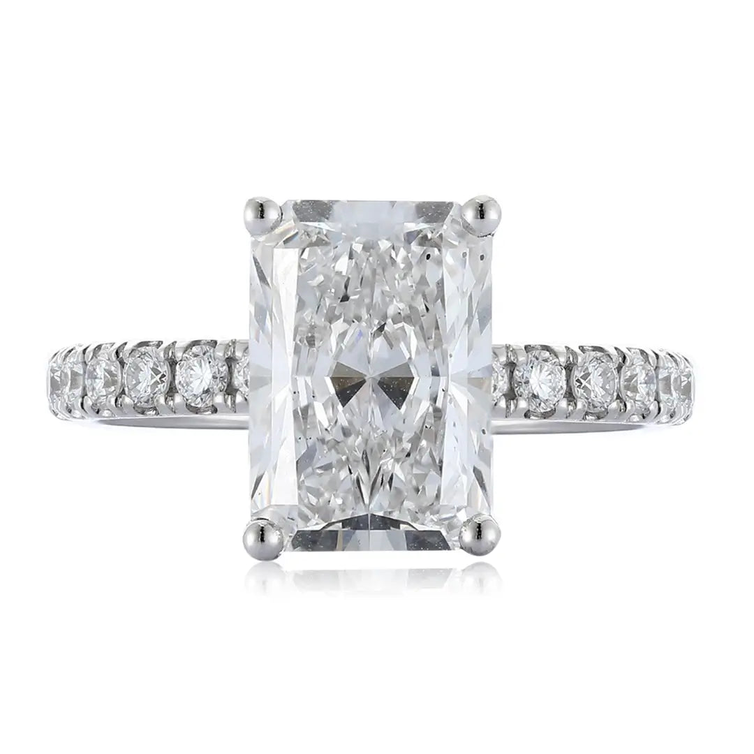 18K Lab Grown Diamond Redien Cut Ring