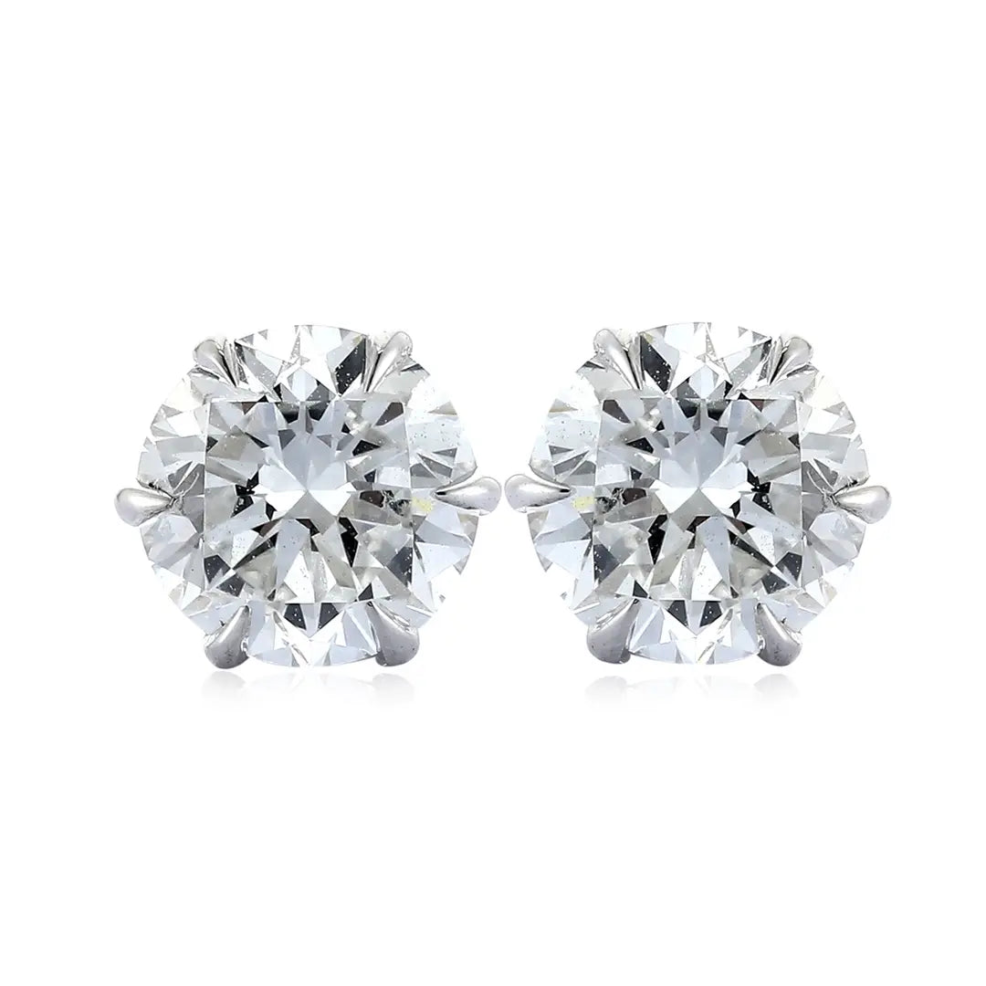 18K 2ct Lab Grown Diamond Earrings