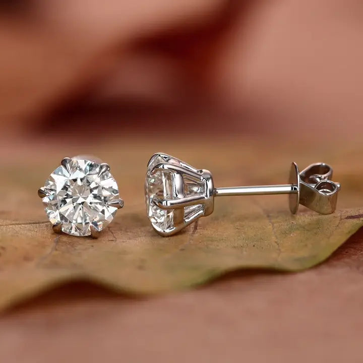 18K 2ct Lab Grown Diamond Earrings