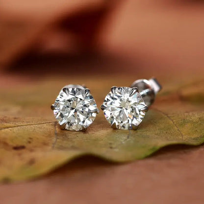 18K 2ct Lab Grown Diamond Earrings
