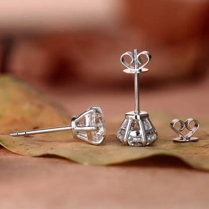 18K 2ct Lab Grown Diamond Earrings