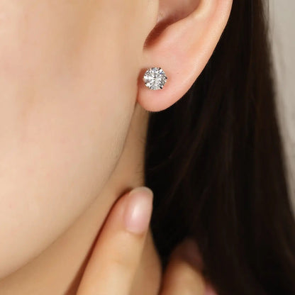 18K 2ct Lab Grown Diamond Earrings