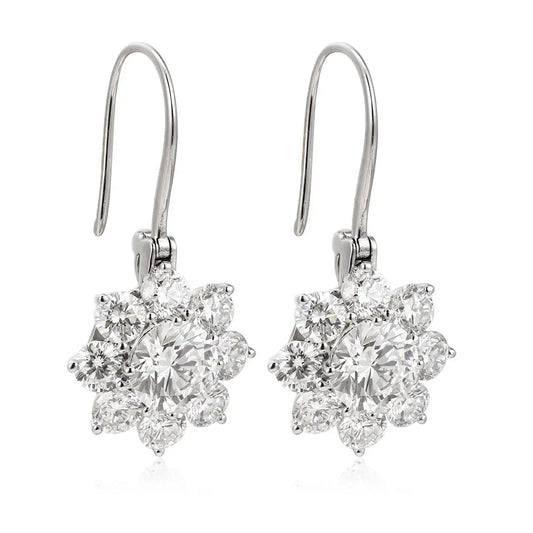 18K 2ct Lab Grown Diamond Earrings