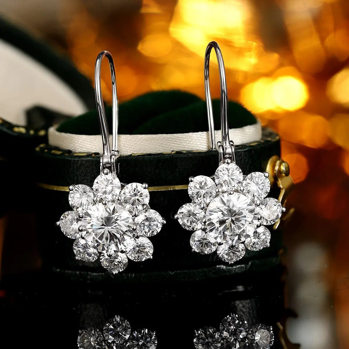 18K 2ct Lab Grown Diamond Earrings