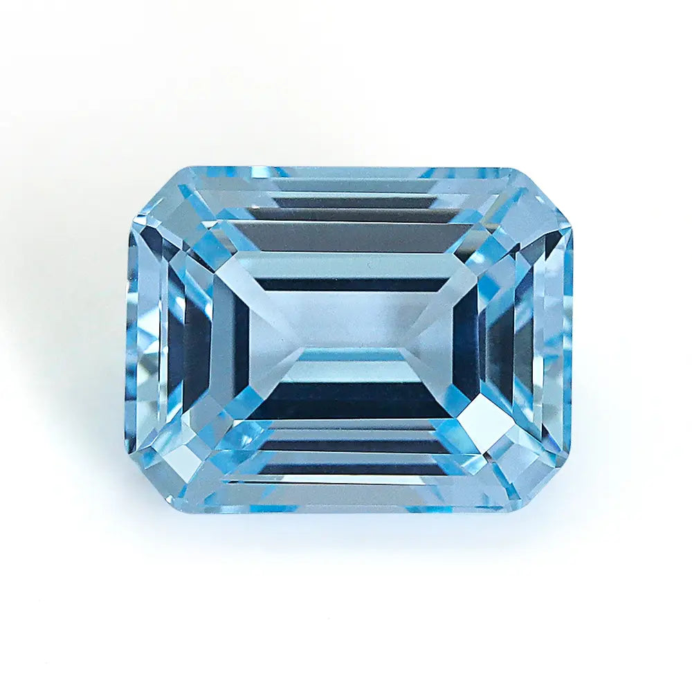 5A Cultivated Color Gemstones Emerald Cut Combination