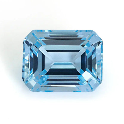 5A Cultivated Color Gemstones Emerald Cut Combination