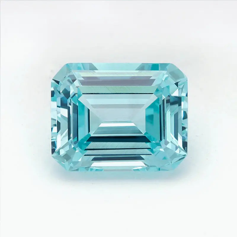 5A Cultivated Color Gemstones Emerald Cut Combination