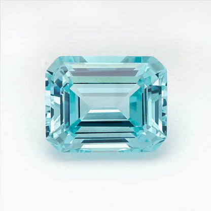 5A Cultivated Color Gemstones Emerald Cut Combination
