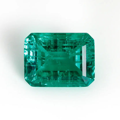 5A Cultivated Color Gemstones Emerald Cut Combination
