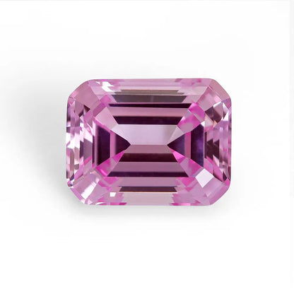 5A Cultivated Color Gemstones Emerald Cut Combination