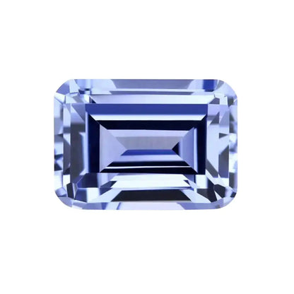 5A Cultivated Color Gemstones Emerald Cut Combination