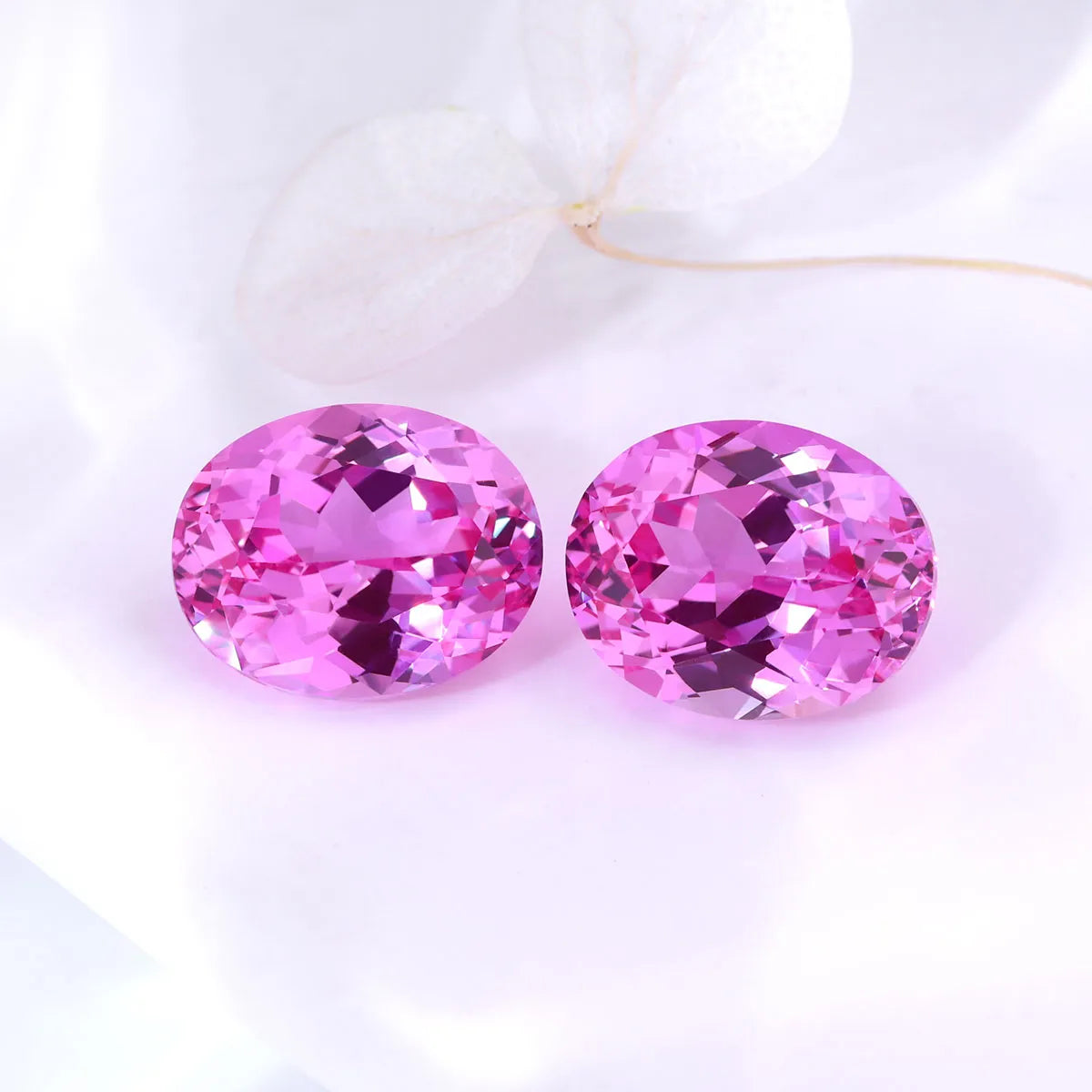 Precision Cut Pink Sapphire Oval Shape
