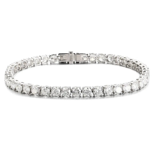 PT950 Lab Grown Diamond Tennis Bracelet (Round 0.2ct)
