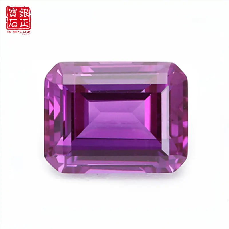 18 Kinds Precision Cut Colored Gemstones | Emerald Cut Gemstone Series