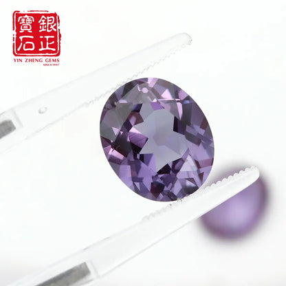 Czochralski Corundum Oval Shape Lab Alexander Alexandr