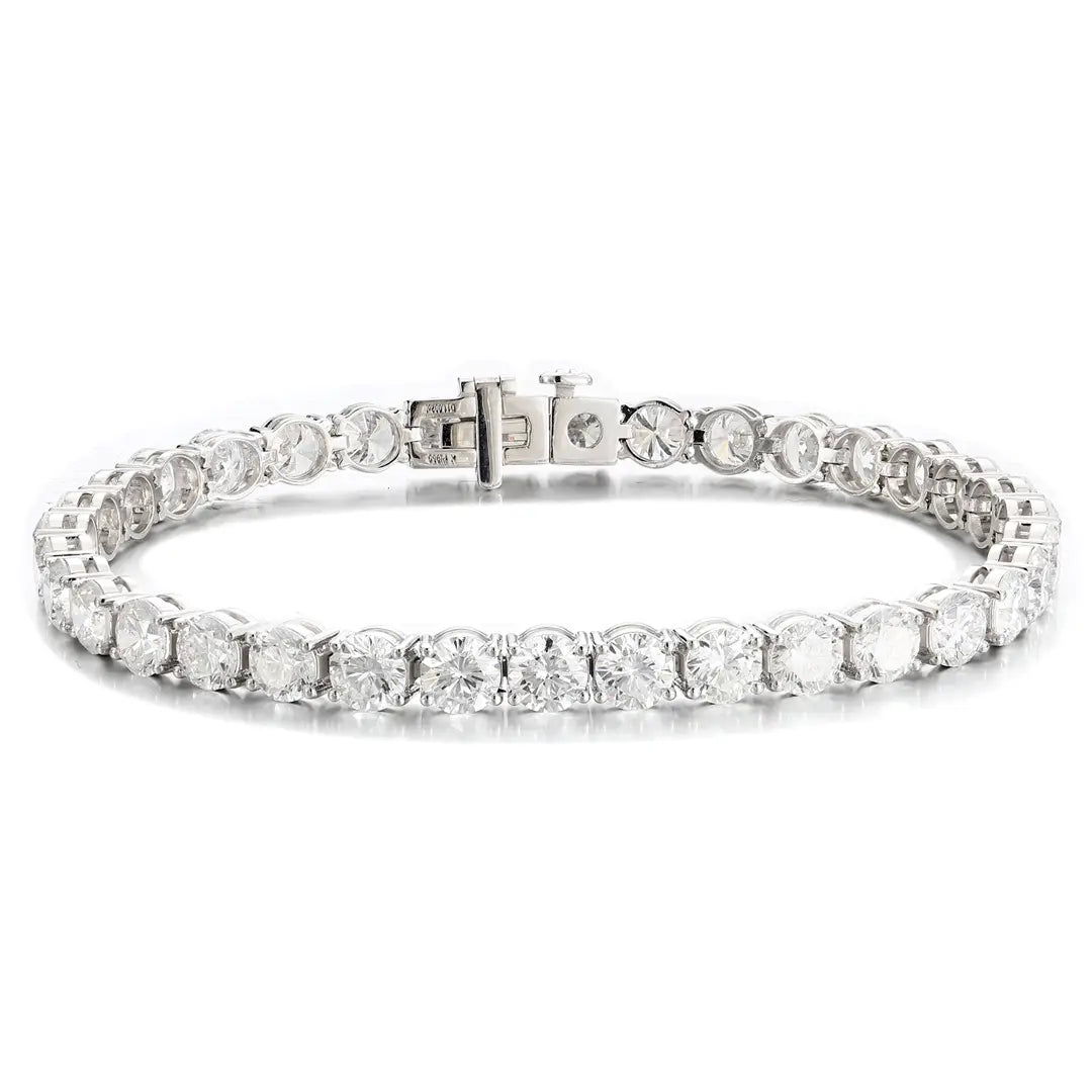PT950 Lab Grown Diamond Tennis Bracelet (Round 0.3ct)