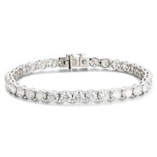 PT950 Lab Grown Diamond Tennis Bracelet (Round 0.3ct)
