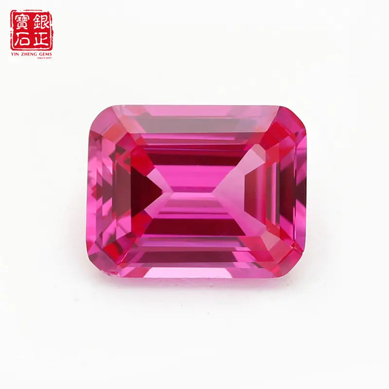18 Kinds Precision Cut Colored Gemstones | Emerald Cut Gemstone Series